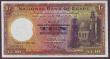 London Coins : A148 : Lot 228 : Egypt National Bank &pound;10 dated 21st April 1945 series X/109 019729, signed Nixon, Pick23b, smal...