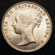 London Coins : A148 : Lot 2559 : Threepence 1867 Davies 1286 dies 2A Lustrous UNC with some contact marks and hairlines, superior to ...
