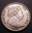 London Coins : A148 : Lot 2606 : Halfcrown 1816 ESC 613 toned UNC the reverse with minor cabinet friction, slabbed and graded CGS 78 ...