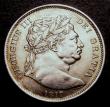 London Coins : A148 : Lot 2609 : Halfcrown 1817 Bull Head I over 1 in FID CGS variety 12, EF slabbed and graded CGS 65 (UIN 14895)
