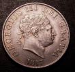London Coins : A148 : Lot 2610 : Halfcrown 1817 Small Head ESC 618 EF, slabbed and graded CGS 60 (UIN 14898)