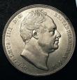 London Coins : A148 : Lot 2614 : Halfcrown 1834 WW in block ESC 660 EF, slabbed and graded CGS 65 (UIN 14902)