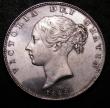 London Coins : A148 : Lot 2622 : Halfcrown 1845 5 over 3 CGS variety 02 GEF and lustrous slabbed and graded CGS 70 (UIN 14907)
