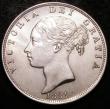 London Coins : A148 : Lot 2635 : Halfcrown 1881 Davies 591 Dies 5D Large Cross on Crown UNC with a few light contact marks, slabbed a...