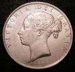 London Coins : A148 : Lot 2639 : Halfcrown 1885 ESC 713 UNC with minor cabinet friction, slabbed and graded CGS 78 (UIN 14943)