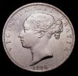 London Coins : A148 : Lot 2640 : Halfcrown 1886 ESC 714 A/UNC with some contact marks, slabbed and graded CGS 75 (UIN 14944) 