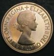 London Coins : A148 : Lot 2695 : Halfcrown 1953 VIP Proof. Obverse 1 Reverse A. Obverse 1 :- I of DEI points to a space, weakly struc...