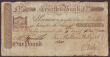 London Coins : A148 : Lot 89 : Leicester Bank &pound;1 dated 1812 series No.5688 for Bellairs Welby & Co., (Outing 1166a--later...