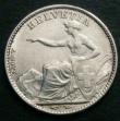 London Coins : A148 : Lot 895 : Switzerland Half Franc 1851 A KM 8 bright EF or near so