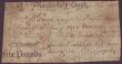 London Coins : A148 : Lot 91 : Macclesfield Bank &pound;5 dated 1813 series No.V346 for Thos. Critchley & Robt. Turner (Outing ...