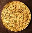 London Coins : A149 : Lot 1259 : Nepal - Shah Dynasty Gold Tola SE1791 (1809) KM#615 NEF