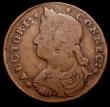 London Coins : A149 : Lot 1360 : USA Halfpenny Connecticut 1787 4 Obverse Cinquefoils, 2 Cinquefoils after INDE, Breen 827 Fine for i...