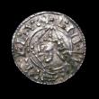 London Coins : A149 : Lot 1713 : Penny Cnut Pointed Helmet type S.1158, North 787, Hertford Mint, moneyer Lifinc LIFINCON HEOR. VF wi...