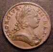 London Coins : A149 : Lot 2005 : Farthing 1775 Inverted A for V in GEORGIVS EF struck from the same dies as Cooke collection item no....