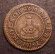 London Coins : A149 : Lot 2295 : Halfpenny 17th Century Cheshire, Stockport 1667, Margaret Nicholson Williamson 77 Bold Fine