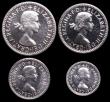 London Coins : A149 : Lot 2345 : Maundy Set 1961 ESC 2578 UNC to nFDC with practically full mint brilliance