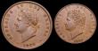 London Coins : A149 : Lot 2395 : Penny 1826 Reverse A Peck 1422 NEF, Halfpenny 1826 Reverse A NEF with some edge nicks