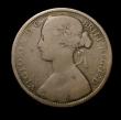 London Coins : A149 : Lot 2436 : Penny 1862 Small date numerals from the Halfpenny die, Freeman 41 dies 6+G NVG the variety very clea...