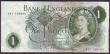 London Coins : A150 : Lot 111 : One pound Hollom B282 issued 1963, good serial number 84T 100000, some wrinkling, VF+