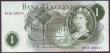 London Coins : A150 : Lot 113 : One Pound Hollom B291 issued 1963, QE2 portrait at right, replacement series M02R 283201 GVF to EF a...