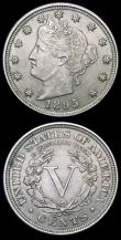 London Coins : A150 : Lot 1286 : USA (2) 10 Cents 1907 Breen 3556 UNC, 5 Cents 1895 Breen 2557 UNC