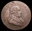 London Coins : A150 : Lot 1301 : USA Cent Washington 1795 Liberty and Security, Washington bust right, ASYLUM edge, Breen 1263 in cop...
