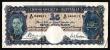London Coins : A150 : Lot 149 : Australia Five Pounds Commonwealth Bank of Australia 1939 Sheehan and McFarlane blue signature Pick ...