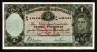 London Coins : A150 : Lot 150 : Australia One Pound Commonwealth Bank of Australia 1938 Sheehan and McFarlane blue signature Pick 26...