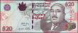 London Coins : A150 : Lot 153 : Bahamas $20 issued 2010, a scarce replacement series ZA 081494, Sir Milo B. Butler portrait, Pick74A...