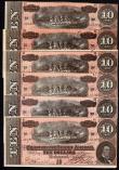 London Coins : A150 : Lot 189 : Confederate States of America, Richmond Ten Dollars 1864 (6) EF