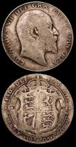 London Coins : A150 : Lot 2450 : Halfcrowns (2) 1903 ESC 748 VG, 1905 ESC 750 Fair the two key dates in the series