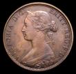 London Coins : A150 : Lot 2483 : Halfpenny 1862 Die Letter B Freeman 288 dies 7+E Good Fine, examples of this rare type usually show ...