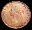 London Coins : A150 : Lot 2484 : Halfpenny 1862 Freeman 289 dies 7+G UNC with good lustre, the obverse slightly subdued
