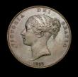 London Coins : A150 : Lot 2575 : Penny 1858 8 over 7 Peck 1516 EF the obverse with a few small spots