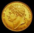 London Coins : A150 : Lot 2927 : Sovereign 1825 Laureate Head Marsh 9 Ex-Baldwins Auction 79 8/5/2013 Bentley Collection Part 3 Lot 9...
