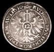 London Coins : A150 : Lot 988 : German States - Frankfurt am Main 12 Kreuzer 1610 with 12 in orb, Titles of Rudolph II, date in lege...