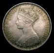 London Coins : A151 : Lot 1491 : Florin 1852 ESC 806, CGS type FL.V1.1852.01, EF and attractively toned, slabbed and graded CGS 70 