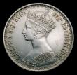 London Coins : A151 : Lot 1498 : Florin 1857 ESC 814, CGS type FL.V1.1857.01, EF, slabbed and graded CGS 65
