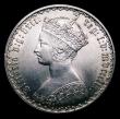 London Coins : A151 : Lot 1500 : Florin 1859 ESC 817, CGS type FL.V1.1859.01, GEF and lustrous, slabbed and graded CGS 70