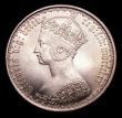 London Coins : A151 : Lot 1507 : Florin 1870 Davies 752 Dies 3B. Reverse B: Top Cross overlaps border beads, CGS type FL.V1.1870.02, ...