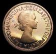 London Coins : A151 : Lot 1580 : Florin 1953 VIP Proof (Obverse 1) Davies 2360P, UNC with attractive toning, some light scratches in ...