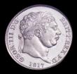 London Coins : A151 : Lot 1588 : Shilling 1817 ESC 1232, CGS type SH.G3.1817.01, Choice UNC and lustrous, slabbed and graded CGS 82