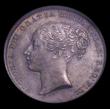 London Coins : A151 : Lot 1604 : Shilling 1845 ESC 1292, CGS type SH.V1.1845.01, UNC with grey and gold tone, slabbed and graded CGS ...