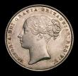 London Coins : A151 : Lot 1606 : Shilling 1853 Small S over Large (Normal) S in SHILLING, CGS type SH.V1.1853.03, EF the reverse with...