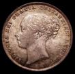 London Coins : A151 : Lot 1612 : Shilling 1866 ESC 1314, Die Number 58, CGS type SH.V1.1866.01, Choice UNC with an attractive golden ...