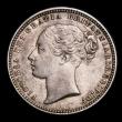 London Coins : A151 : Lot 1618 : Shilling 1874 ESC 1326, Die Number 44, CGS type SH.V1.1874.01 VF, slabbed and graded CGS 50