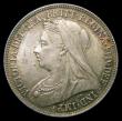 London Coins : A151 : Lot 1633 : Shilling 1895 Large Rose ESC 1364A, CGS type SH.V1.1895.03, UNC with an attractive golden tone, Choi...