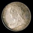 London Coins : A151 : Lot 1638 : Shilling 1900 ESC 1369, CGS type SH.V1.1900.01, UNC and attractively toned, slabbed and graded CGS 8...