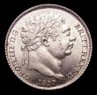 London Coins : A151 : Lot 1679 : Sixpence 1817 CGS type SP.G3.1817.03 Both G's over C's on obverse, A/UNC and lustrous with...
