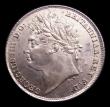 London Coins : A151 : Lot 1685 : Sixpence 1824 ESC 1657 CGS type SP.G4.1824.01, Choice UNC and lustrous, slabbed and graded CGS 82